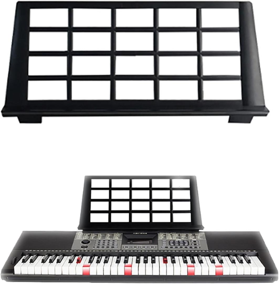 Black Keyboard Music Stand, Electronic Sheet Music Stands Holder, Piano Stand, Musical Instrument Parts Organ Holder, Instrument Accessories