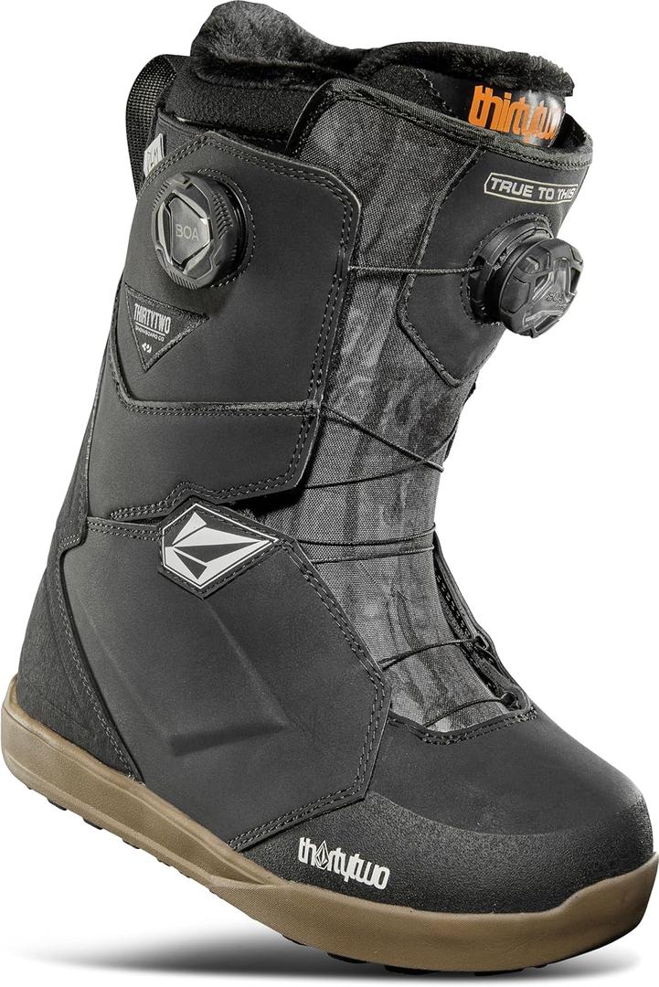 ThirtyTwo Women's Lashed Snowboard Boot (8, Black/Grey/Gum (VLCM))