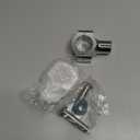 HDBUBALUS 1.25'' Motorcycle Handlebar Riser Handle Bars Clamp Mount Fit For Harley Sportster Road King Dyna Softail (Color: Chrome)