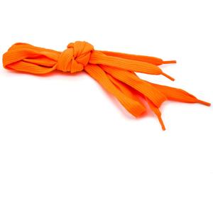 2 x Neon Shoe Laces Bright, 44 inch long (Neon Orange) (Orange)