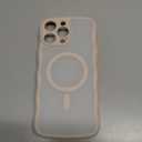 TAURI Magnetic for iPhone 16 Pro Max Case, Cute Wavy Design [Full Camera Protection] [Compatible with Magsafe] Anti-Slip Translucent Matte Case for iPhone 16 Pro Max for Women Girls, Desert