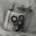 Ground Anchors Screw in - Heavy Duty Trampoline Anchors/Stakes for High Wind, 4 Pack Earth Anchor Kit with Straps and Wrenches for Swing Set, Trampolines, Shed, Mobile Home, Carport, Gazebo