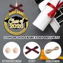 Class of 2026 Graduation Ornament - 2 Double-Layer Wooden Hanging Sign Graduate Decorations - Graduation Gifts for Him Her High School, College Seniors - 2026 Grad Party Decorations & Favor - A04
