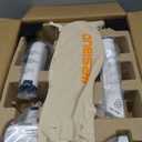 oneisall Dog Grooming Vacuum, Pet Grooming Vacuum with Clipper Nail Grinder, 1.5L Dust Cup Dog deshedding Brush with 7 Tools for Shedding Pet Hair, Home Cleaning(Blue)