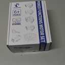 6-in-1 Power Functions Motors Kit, Compatible with Well-Known Brand Technology Parts, Contains 2*M/AA Battery Box 2.4G Remote Control Receiver, Perfect Christmas & Birthday Gifts for Boys