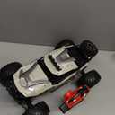 1:8 Large Amphibious RC Car 4WD Waterproof Monster Truck Drives on Water & Land, All Terrain Remote Control Truck with LED Lights, Toy for Kids 3 Years and Up