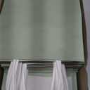 Tenceur 100 Pcs Sage Green Gift Bags Sage Green Kraft Paper Bags with Handles Medium Gift for Wedding Baby Shower Bridal Shower Shopping Party Favor Boutique Business