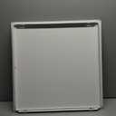 16" x 16" White Plastic Access Panel Opening Flap Cover Plate - Plumbing, Electricity, Alarm Wall Access Panel for Drywall - Box Door Lock - Door Latch - Size/Color (16 x 16, White)