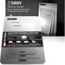 Sirov Titanium Cutting Board, 100% Pure Titanium Cutting Boards For Kitchen, Best Non Toxic chopping board, Dishwasher safe, Hygiene and Durability for Meat, Fruit, and Vegetables (Set of 3)