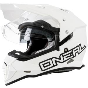 O'Neal 0817-515 Unisex-Adult Full-face Style Sierra II Helmet Flat White XL (61/ 62cm) 