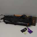 Bike Frame Bag - 3 Multi-Position Straps Secure Mount, Full-Side Zipper Quick Access, 2L Scratchproof Storage, Universal Fit