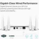 TP-Link AX1800 Dual Band Gigabit Wi-Fi 6 Access Point (TL-WA1801) Desktop Wi-Fi Bridge HE80 & Beamforming Supports Multi-SSID/Client/Range Extender Mode 4 Fixed Antennas Passive PoE