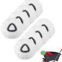 8 Pack Mop Replacement Head, Ailengy 100% Microfiber Mop Refills Spin Mop Replacement Head, 360 Micro Spin Cleaning Replacement Mop Heads for Easy House Cleaning Floor Mopping