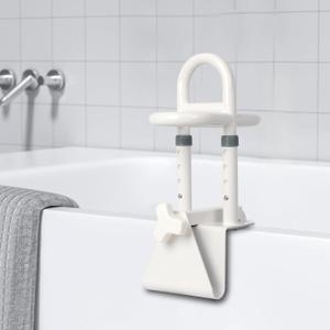 Bathtub Handles for Seniors: Upgraded Triple Grip Bathroom Handles for Elderly,Pregnant,Children,Handicap Grab Bars for Side of Tub,Supports 350 LBS Safety Grab Bar