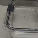 Rubbermaid Brilliance Glass Food Storage Containers, 8 Cup, Set of 2, BPA-Free, Leak-Proof, Clear