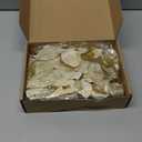 WILLBOND 36 Pieces Christmas Poinsettia Glitter Faux Flowers Christmas Artificial Flowers Tree Ornaments Topper Xmas Decorations(Gold)