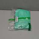 GREENER WALKER 100% Compostable Trash Bags with Tie Handles, 1.6 Gallon-150Bags, Food Scrap Kitchen Waste Bags with EN13432 Certified