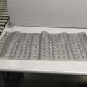 Linoows Bathtub and Shower Mats, Extra Long Non-Slip Bath Tub Mat 39 x 16 Inch, Machine Washable Bathmat with Suction Cups & Drain Holes for Bathroom Floor, Clear Grey