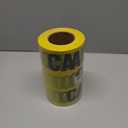 Premium Yellow Caution Tape Roll, 3 inch x 1000 feet, Ideal Use for Danger/Hazardous Areas/Crime Scene Halloween Party Decorations (3-Pack)