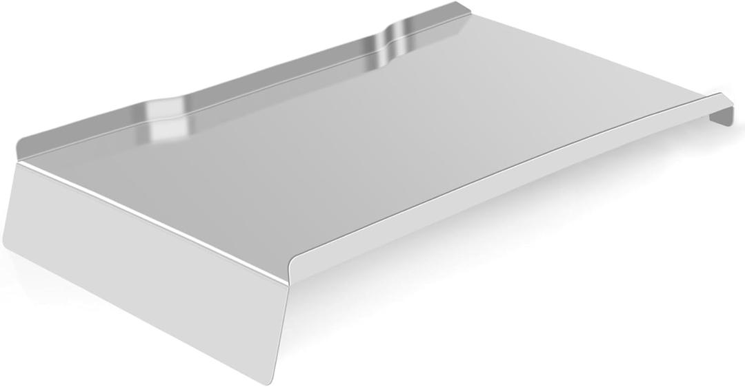 Drip Tray Heat Baffle Replacement For Traeger Ironwood 885 Series, Stainless Steel Drip Pan Compatible With Traeger Ironwood 885 Drip Tray Liner BAC521 and Ironwood 885 Accessories BCA1333 KIT0404