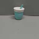 Munchkin Straw Cup with Removable Lid, for Babies and Toddlers 6 Months and Up, 4 Ounce, Silicone, Mint