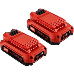 Replacement Battery for Craftsman 20V V20 CMCB204 CMCB202 (2 * CMCB202 Battery)