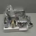 20Bar Espresso Machine, Compact Espresso Maker with Milk Frother, Stainless Steel Coffee Machine for Cappuccino&Latte, 42oz Water Tank, Visible Pressure Gauge, Home&Office, Silver