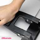 Officemate Heavy Duty 2-Hole Punch, Padded Handle, Black, 50-Sheet Capacity (90082)