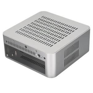 Mini ITX Computer Case, Desktop Case Gaming PC Case for Home Video Computers, Hotel Computers, Self Service Terminals, Good Heat Dissipation