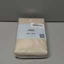 Nestl White Full XL Bed Skirt - Full XL Size Bed Skirt 14 Inch Drop - Brushed Microfiber Bed Skirts - Hotel Quality Pleated Bed Skirt - Shrinkage & Fade Resistant