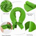 OutCool U-Flex Neck Coolers, Cooling Tube Wraps for Outdoor Cooling, Reusable Ice Packs for Migraine Shoulder Relief, Stress, Summer Hot Flashes, Outdoor Working, Travel, Green
