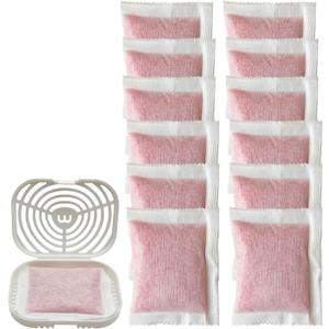 12 Pack Litter Box Deodorizer Refills Compatible with Whisker OdorTrap Pod, for Traditional Litter Boxes