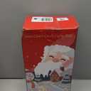 COOLWUFAN 12 Pack Christmas Candy Cane Pathway Markers, 22'' Candy Cane Christmas Decorations Pathway Lights Outdoor with 72 Warm Lights for Xmas Holiday Party Walkway Patio Garden Yard Lawn Decor