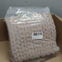 LUMI Luxury Bathroom Rug, Ultra Soft Quick Dry Bath Mat, Non-Slip Absorbent Thick Chenille Bath Rug, Cozy Braid Design Floor Mat for Bathtub, Sink, Laundry, Bedroom, Grey, 17"x30"