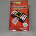 FONBEAR Automatic Card Shufflers 2/6 Deck (Playing Cards Included) - Battery-Operated Electric Shuffler Heavy Duty - Great for Casino, Home & Tournament Use for UNO, Blackjack, Texas Hold'em, Phase 10
