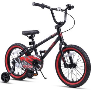 Glerc Kids Bike for Ages 1-8 Years Old, 12-16 Inch BMX Style Kids Bicycle with Training Wheels, Boys Bike for Children and Toddler, Multiple Colors