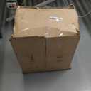 FDW Patio Bistro Conversation Set Wicker Furniture 2 Rattan Chairs Cushions and Glass Coffee Table for Porch Lawn Garden Balcony Backyard, 3 Pieces, Brown and Khaki