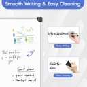 VUSIGN Magnetic Whiteboard 36"x24" Dry Erase Board for Wall, Silver Frame
