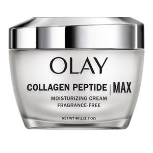 Olay Collagen Peptide Face Moisturizer, Firming Cream for Women, Fragrance-Free, Non-Greasy - Hydrating, Anti-Aging, Anti-Wrinkle, Smoothing of Fine Lines, Tightening Skin Care - Niacinamide, 1.7 Oz