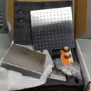 Shower Faucet Set with Tub Spout, Brushed Nickel Rainfall Shower System Complete Wall Mounted for Bathroom with 10" Square Shower Head and Handheld Shower Head Rain Mixer Combo Set (Brushed Nickel)