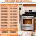 Upgraded 316452722 Oven Door Glass Compatible with Frigidaire Oven Door Replacement, 29.4"x18.4" Oven Outer Glass Door Replacement Frigidaire Oven Door Glass Panel, Gas Range Stove Replacement Parts