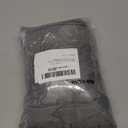 Gwine Charcoal Grey Curtains 84 Inches Long 2 Panels Set, Light Filtering Soft Lightweight Sheer Curtains, Leaf Clip Jacquard Textured Curtain for Bedroom Living Room, 42Wx84L Inches, 2PCS