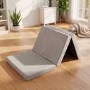 EGOHOME Single Folding Mattress, 4 Inch Tri-Fold Gel Memory Foam Mattress