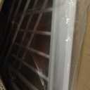 Keny 29"-42.5" Baby Gate for Stairs, Auto Close Safety Dog Gate, Pressure Mounted Easy Walk Through Pet Gate for Doorways, Durable Stair Gate, 30" Tall, White