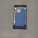 DOMAVER Case for iPhone 16 Pro Max 6.9'' Smooth Liquid Silicone Soft Gel Rubber Microfiber Lining Cushion Cover Shockproof Protective Phone Cases Compatible with iPhone 16 Pro Max-Klein Blue