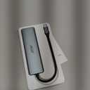 Acer USB C Hub, 7 in 1 Multi-Port Adapter for Laptop, 4K, HDMI Splitter with 2 USB A 3.1 & Type-C to HDMI Data Port, PD 100W Charging, SD Card Reader for Computer, Desktop, Space Grey