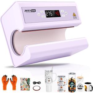 AKEYDIY 10-30 OZ Tumbler Heat Press Machine, Cup Mug Press Machine