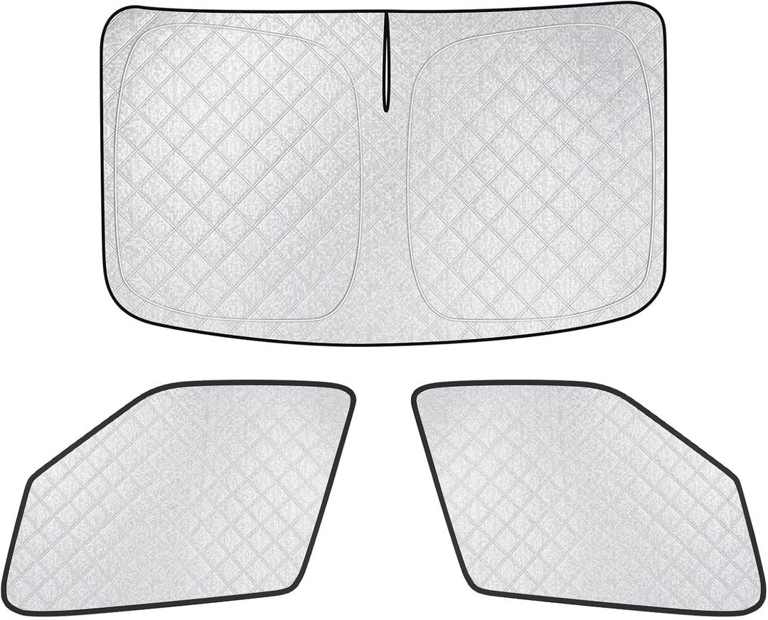 3-Pcs Magnetic Van Window Covers for Sprinter 07-26