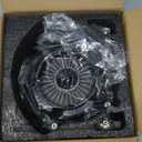 For harley davidson Sportster Air Cleaner filter street road glide M8 softail dyna 103 107 air intake Road King touring (OPS Black - Gray -Black spike, Model D : Softail 18up, Touring M8 17up)