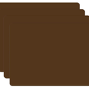 Silicone Placemats, Food-Grade Non-Slip Waterproof, Dining, Stain Resistant, Countertop Protector, Kitchen Counter Mat, Heat Resistant, Baking mat Dishwasher Safe (15.7x11.8Inch-4pack, Coffee)